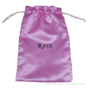 Pink Satin Bags